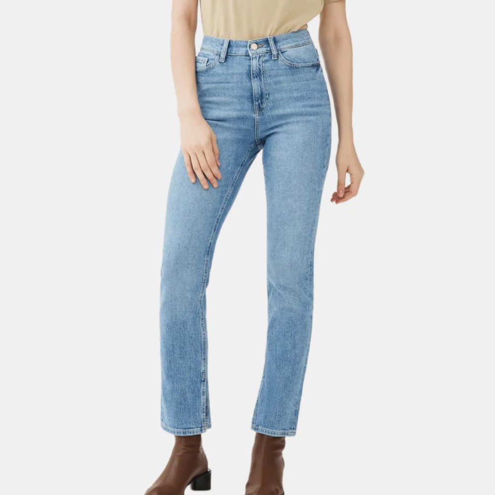 NWT Warp + Weft  MAB - Slim Straight Jeans - Clare